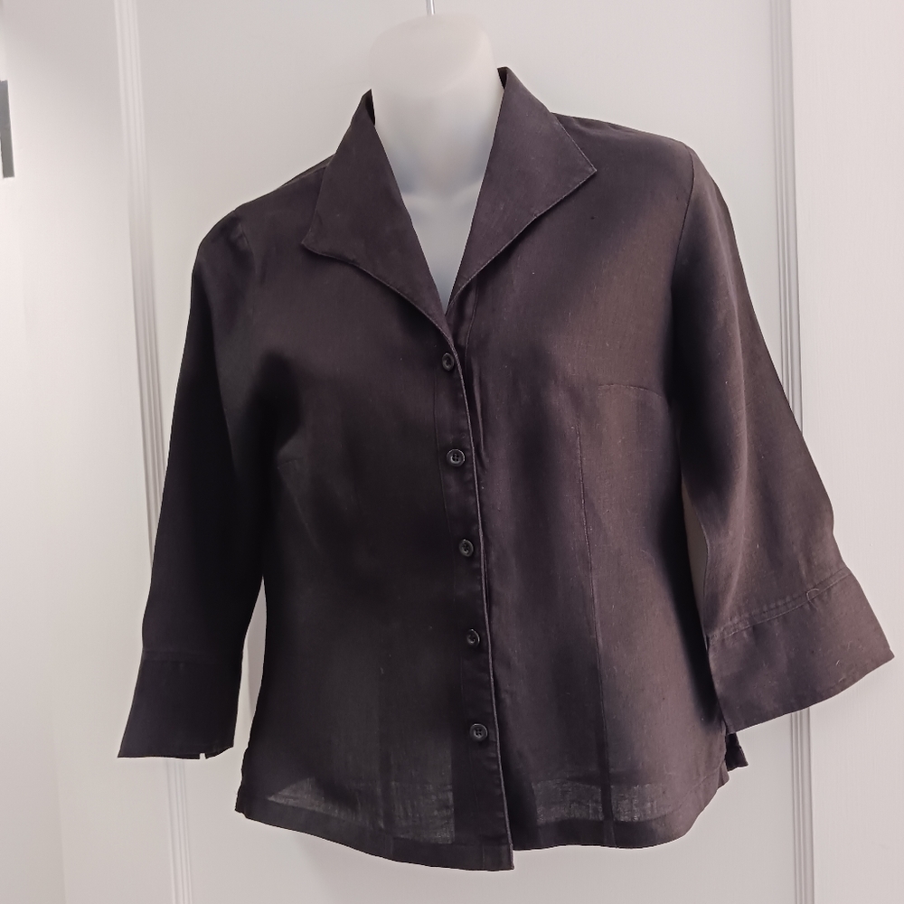Talbots Irish linen shirt